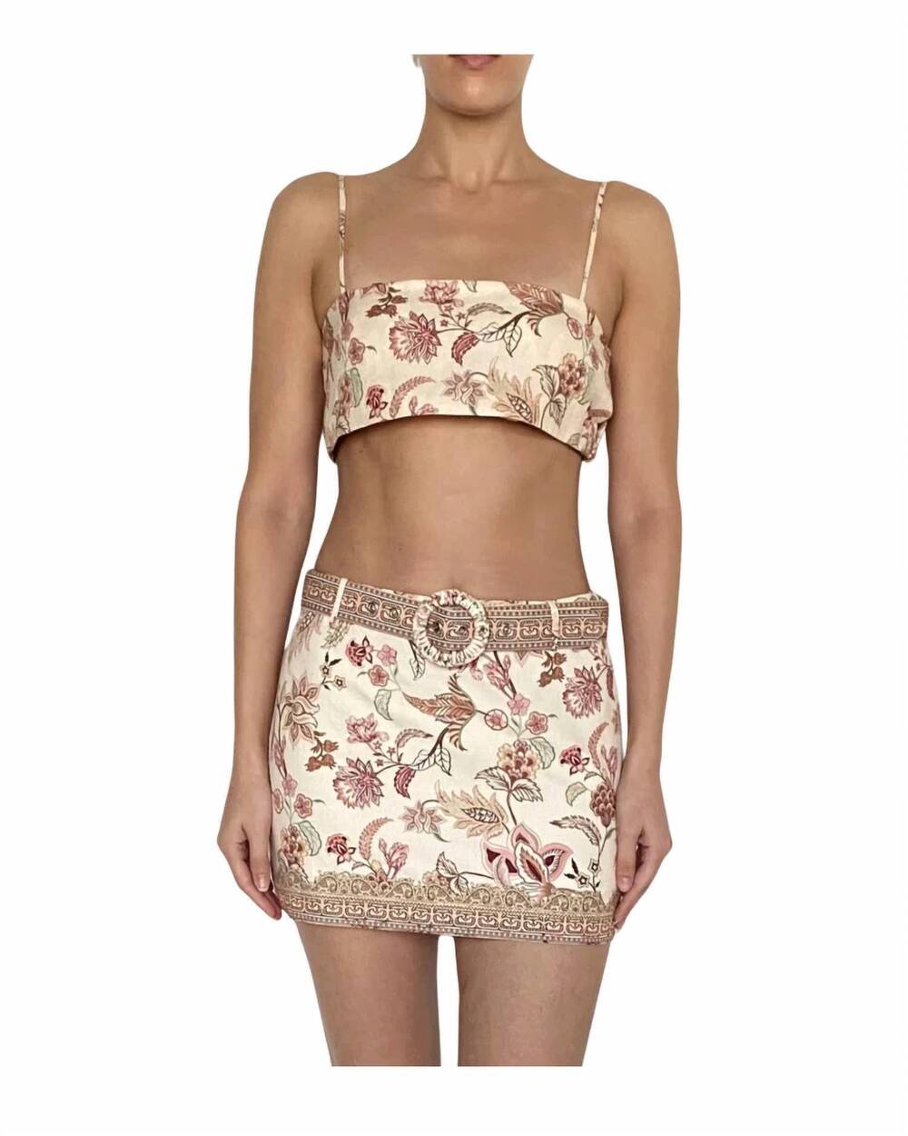 NEW HEMANT & NANDITA dani bustier top in multi